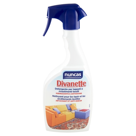 nuncas Divanette Detergente per tappeti e rivestimenti tessili 500 ml